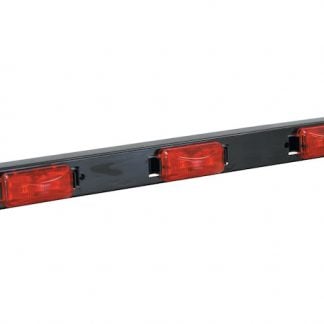 17 Inch Red Polycarbonate ID Bar Light With 9 LED