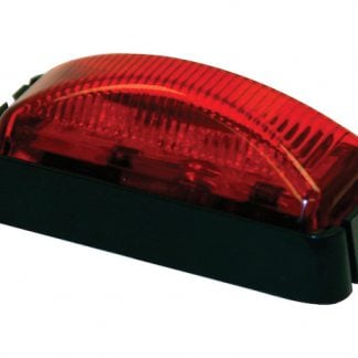 2.5 Inch Clear Surface Mount Marker Light With 3 LED
