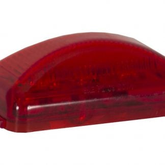 2.5 Inch Red Surface Mount Marker Light With 3 LED