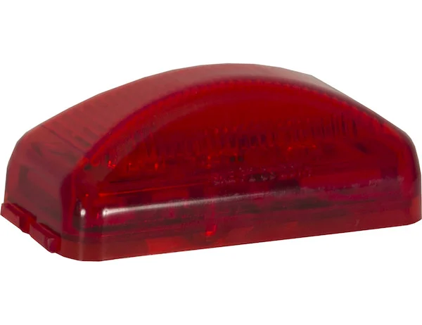 2.5 Inch Red Surface Mount Marker Light With 3 LED