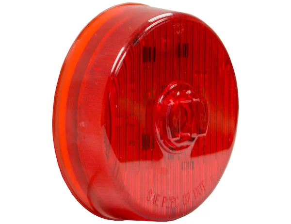 2.5 Inch Amber Round Marker/Clearance Light With 7 LED