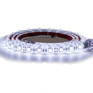 36 Inch 54-LED Strip Light with 3M Adhesive Back - Clear And Cool