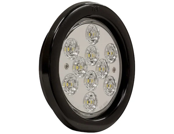 Bulk 4 Inch Clear Round Backup Light With 10 LEDs