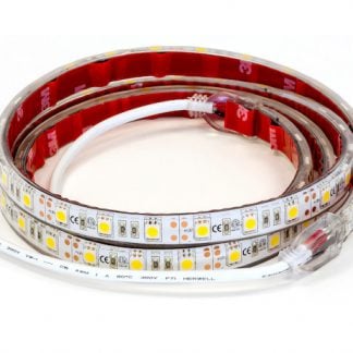 48 Inch 72-LED Strip Light with 3M Adhesive Back - Clear And Warm