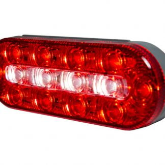 6 Inch Oval LED Combination Stop/Turn/Tail and Backup Light (Light Only)