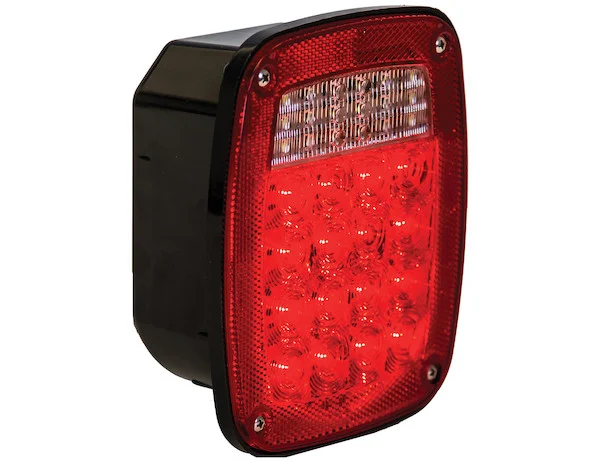 Passenger Side 5.75 Inch Red Stop/Turn/Tail Light