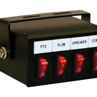 6 Function Backlit Pre-Wired Switch Box Fused With Relay And Circuit Breaker