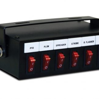 6 Function Backlit Pre-Wired Switch Box Fused With Relay And Circuit Breaker