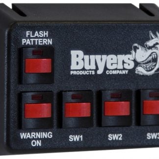 Black Pre-Wired Switch Panel 4-On/Off 1-Momentary