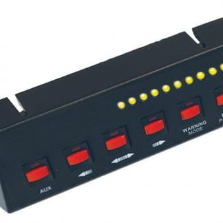 Black Pre-Wired 6-Switch Panel 4-On/Off 2-Momentary