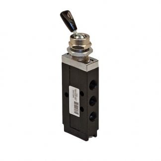 4-Way 2-Position Toggle Style Air Valve