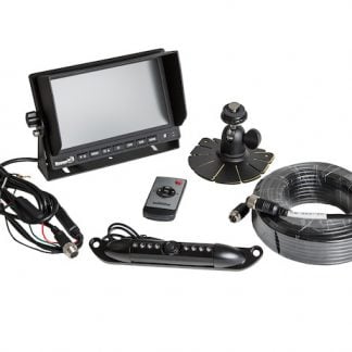 Rear Observation System with License Plate Night Vision Backup Camera