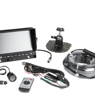 Rear Observation System with Recessed Night Vision Backup Camera