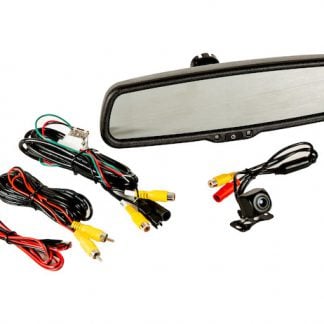 Rear Observation System with Mirror Monitor and Camera