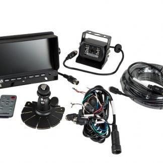 Quad Screen Rear Observation System with Backup Camera