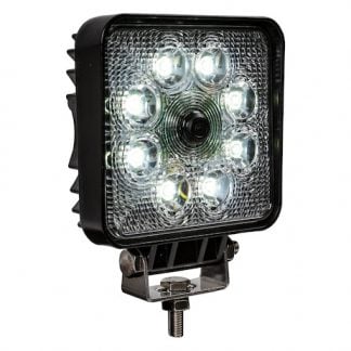 Square LED Flood Light with Built-In Backup Camera