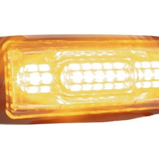 Ultra Thin Wide Angle 5 Inch Amber LED Strobe Light