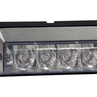 Clear Raised 5 Inch LED Strobe Light