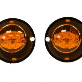 15 Foot Amber Bolt-On Hidden Strobe Kits With In-Line Flashers With 6 LED