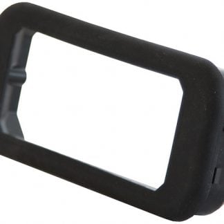 Black Grommet For 5.1875 Inch Rectangular Mount Strobe Light