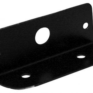 Black Mounting Bracket For 5.1875 Inch Rectangular Mount Strobe Light