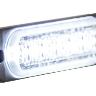 Thin 4.5 Inch Clear Horizontal LED Strobe Light