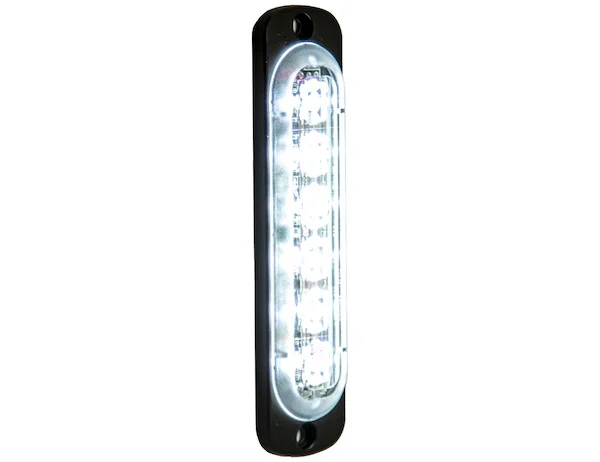 Thin 4.5 Inch Clear Vertical LED Strobe Light