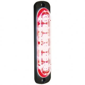 Thin 4.5 Inch Red Vertical LED Strobe Light