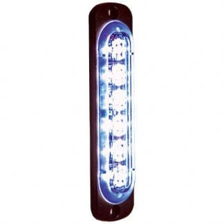 Thin 4.5 Inch Blue Vertical LED Strobe Light