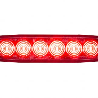 Ultra Thin 5 Inch Red LED Strobe Light