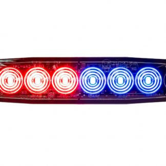 Ultra Thin 5 Inch Red/Blue LED Strobe Light