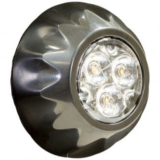 Clear Surface/Recess Mount Round LED Strobe Light