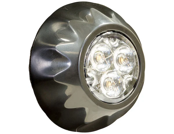 Clear Surface/Recess Mount Round LED Strobe Light