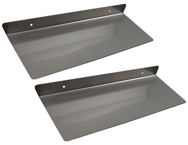 Replacement Stainless Steel Under Tailgate Spill Shield for SaltDogg Spreaders - Single