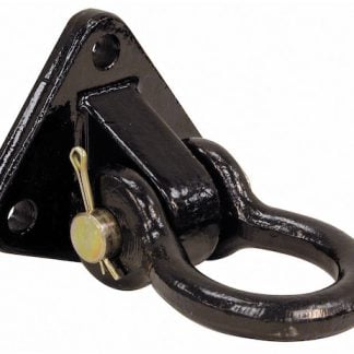 Black Drop Forged Heavy-Duty Towing Shackle