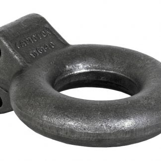 Plain 12.5 Ton Forged Steel Tow Eye 3 Inch I.D.