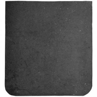 Heavy Duty Black Rubber Mudflaps 18x20 Inch