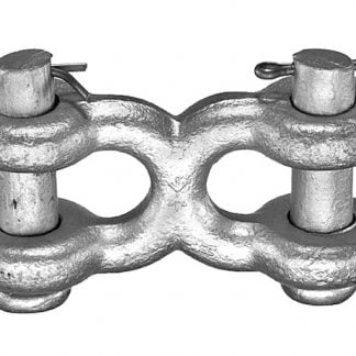 Double Clevis Link 3/8 Inch Chain Size