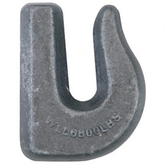 3/8 Inch Drop Forged Weld-On Heavy-Duty Towing Hook - Grade 70