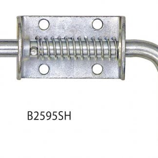 1/2 Inch Zinc Plated Spring Latch Assembly with Keeper