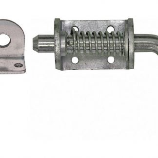 3/4 Inch Zinc Plated Heavy Duty Spring Latch Assembly with Keeper