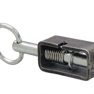 5/8 Inch Weld-On Spring Latch Assembly - Extended Plunger