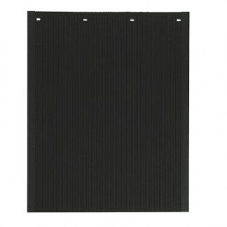 Spray Reducing Grooved Black Polymer Mudflaps 24x30 Inch