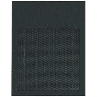 Heavy Anti-Spray Black Rubber Mudflaps 24x30 Inch