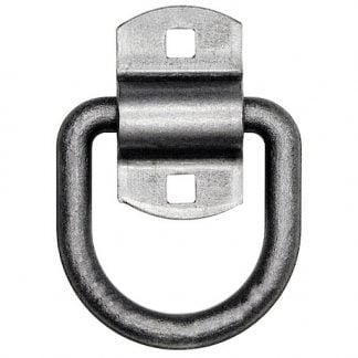 1/2 Inch Forged D-Ring With 2-Hole Mounting Bracket