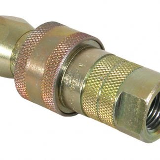 1 Inch NPTF Sleeve-Type Hydraulic Quick Coupler Assembly