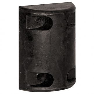 Heavy Duty Friction Stock Bumper - 6 x 3 x 8 Inch Tall - Set of 2