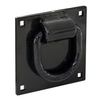 5/8 Inch Forged D-Ring With 4-Hole Integral Mounting Bracket