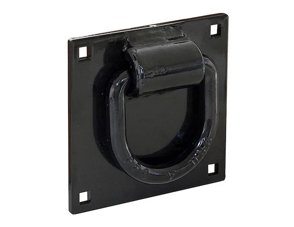5/8 Inch Forged D-Ring With 4-Hole Integral Mounting Bracket