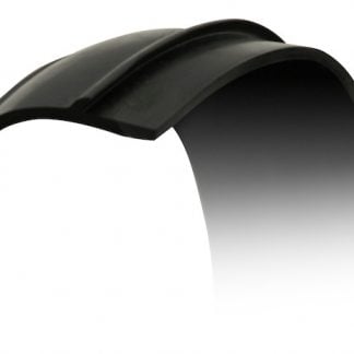 Black Rubber Wide Fender Extension